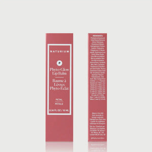 Phyto-Glow Lip Balm — NATR-60067_PhytoGlow_Petal_UC_frontback_back-bonebkgd.webp