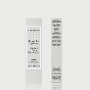 Phyto-Glow Lip Balm — NATR-60066_PhytoGlow_Clear_UC_frontback_back-bonebkgd.webp