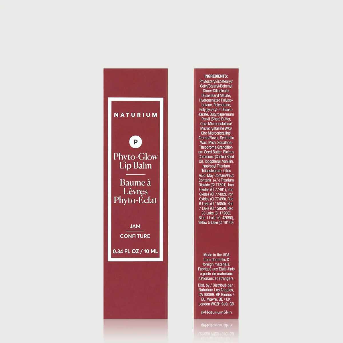 Phyto-Glow Lip Balm — NATR-60068_PhytoGlow_Jam_UC_frontback_back-bonebkgd.webp