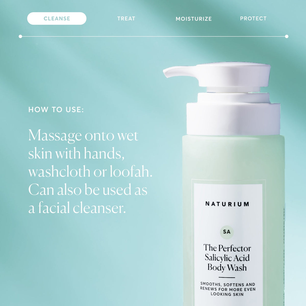 The Perfector Salicylic Acid Body Wash Travel Size