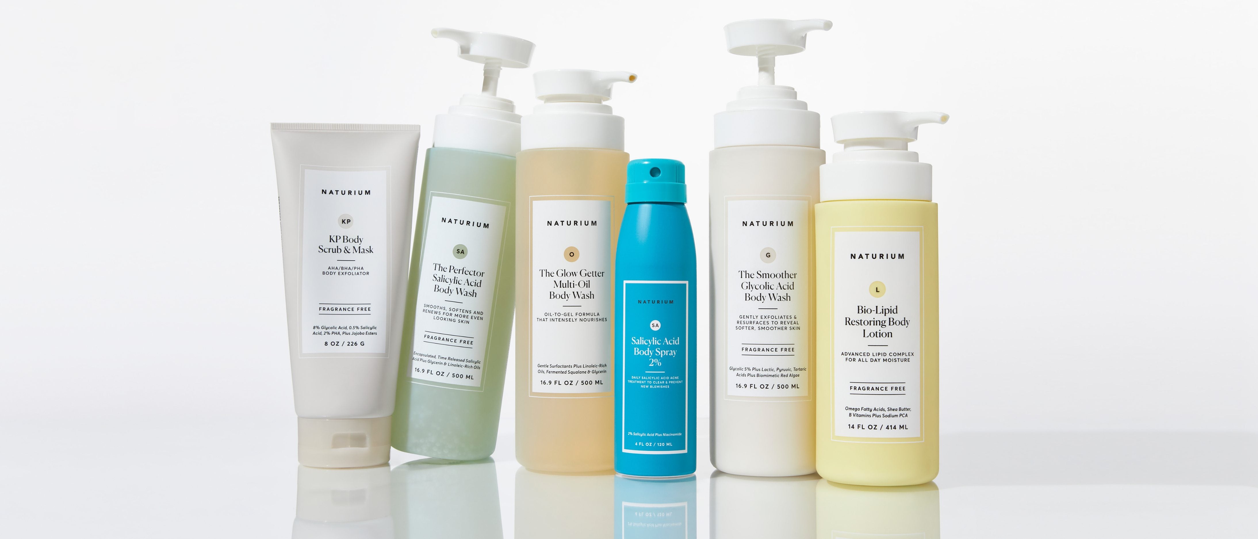 Naturium bodycare essentials